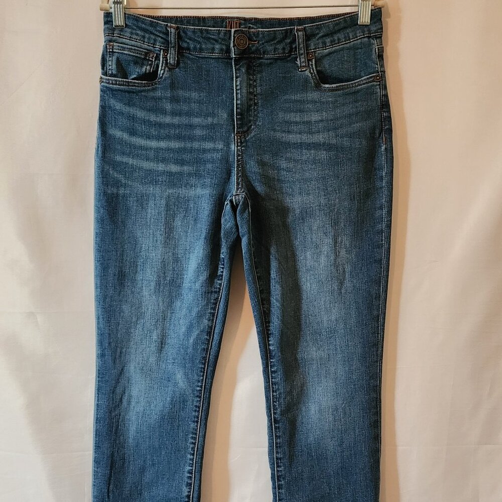 Kut from the Kloth Women’s Jeans Blue Size 12 Denim Cotton Blend Mid Rise